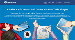 Desktop Screenshot of ciberlingua.org