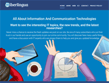 Tablet Screenshot of ciberlingua.org